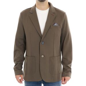 GIACCA MONOPETTO MARRONE